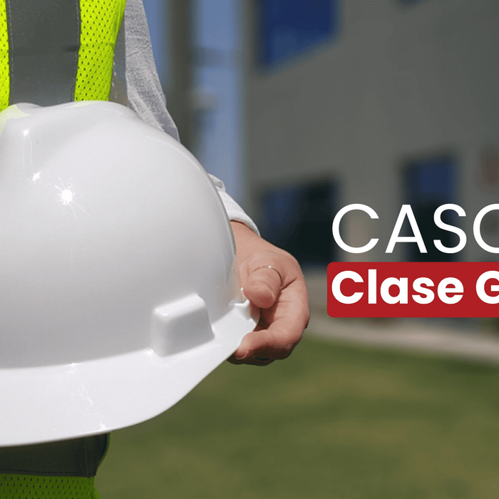 ¿Qué significan las clases y tipos en cascos de seguridad? (Clase G, E y C explicadas con ejemplos)