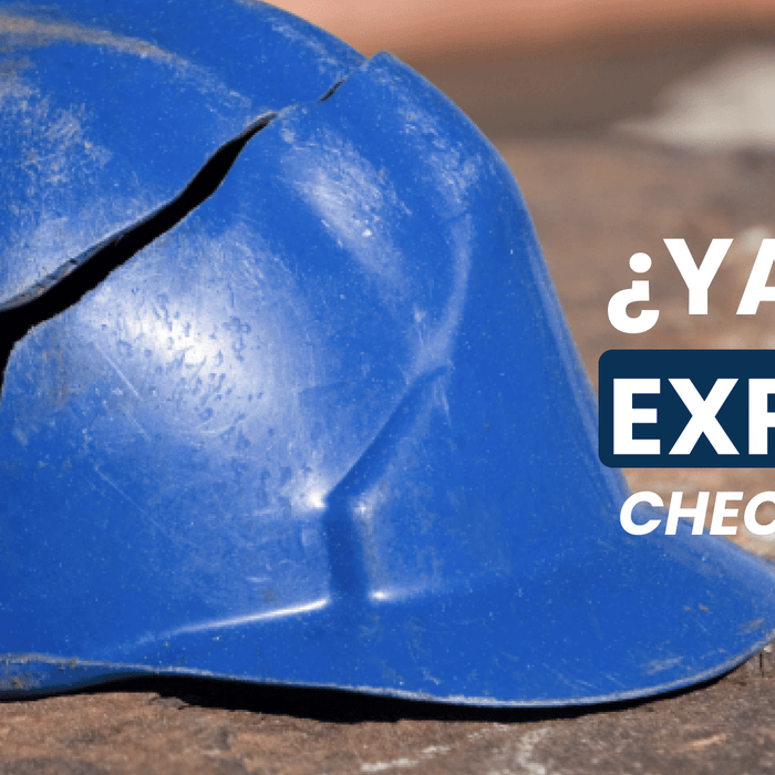 Cómo saber si tu casco de seguridad ya expiró