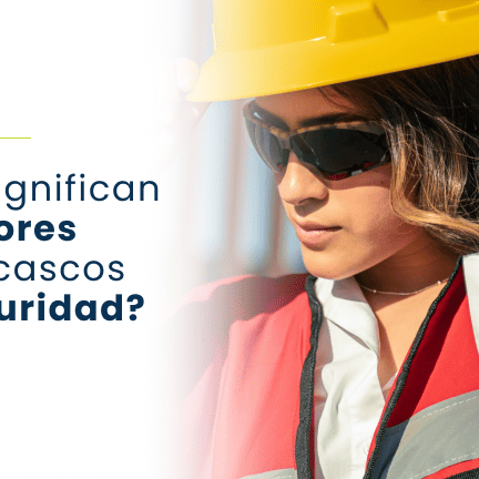 Qué significan los colores en los cascos