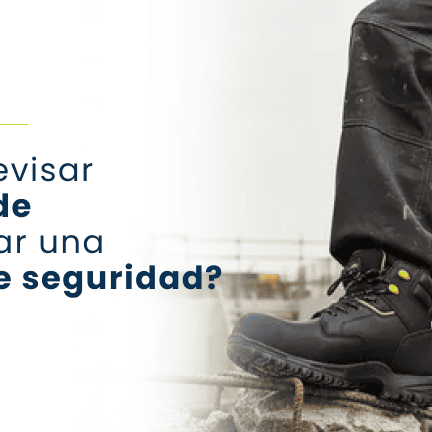 Qué revisar antes de comprar una bota de seguridad