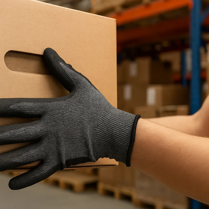 ¿Qué guantes debo usar para trabajar en almacén?