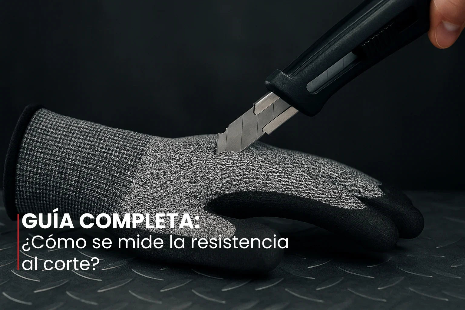 Guía completa: Cómo se mide la resistencia al corte en guantes de seguridad (Niveles A1 a A9)