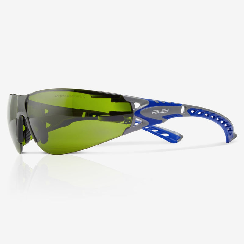 Lentes de Seguridad Envolventes Policarbonato IR Sombra 3 y 5 — Riley Stream Evo