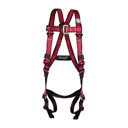 Arnés Cuerpo Completo 1 Anillo D Dorsal, 5 Puntos ANSI Z359.11 Golden Eagle PC100K
