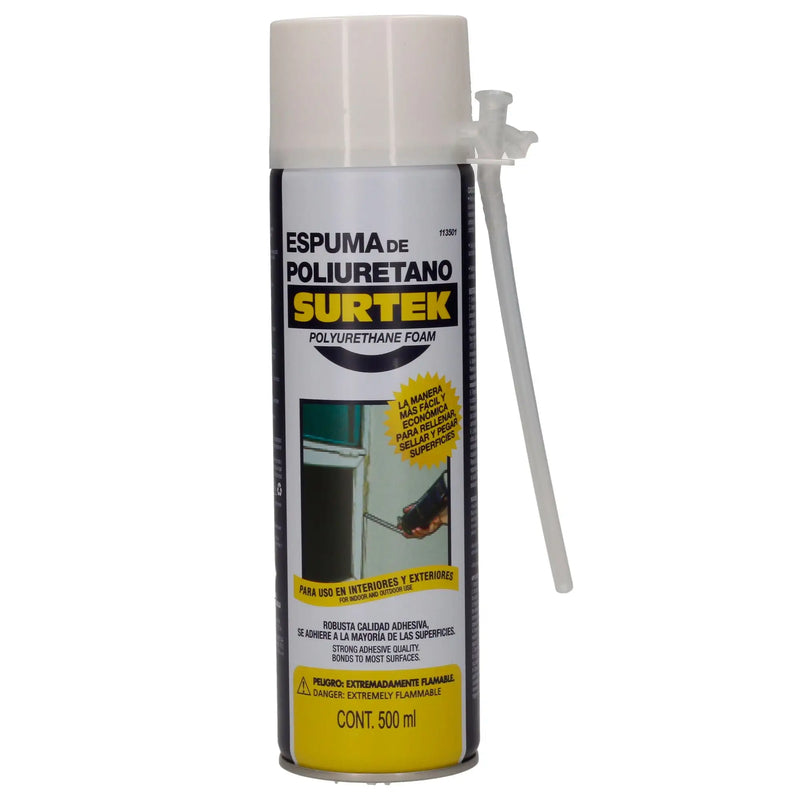 Espuma De Poliuretano 500mL - Surtek 113501