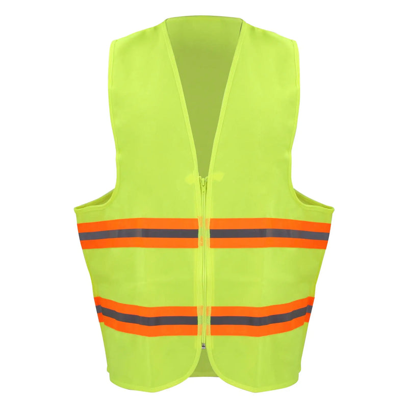 Chaleco Alta Visibilidad SURTEK con Cierre Unitalla 100% Poliester