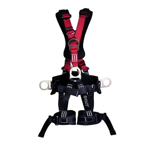 Arnés de Cuerpo Completo para Rescate y Posicionamiento ANSI Z359.11 — Golden Eagle 155000