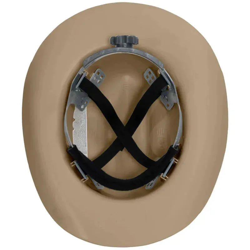 Casco de Seguridad Western Tipo Vaquero Beige - Jackson Safety 19502