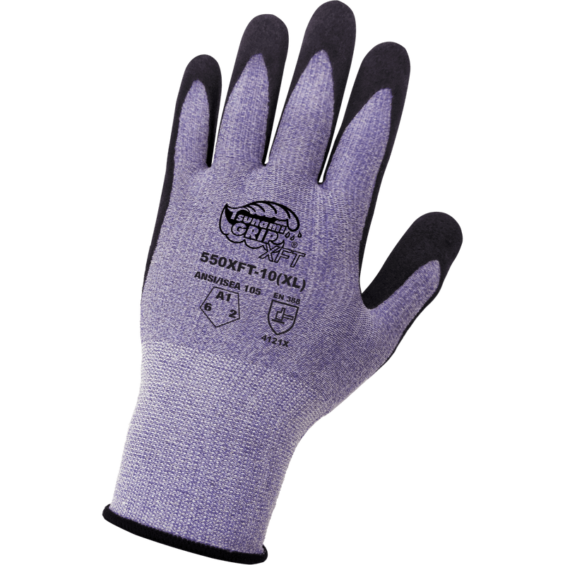 Guantes Antiestáticos ESD Corte A1 XFT Nitrilo 13G — Global Glove 550XFT