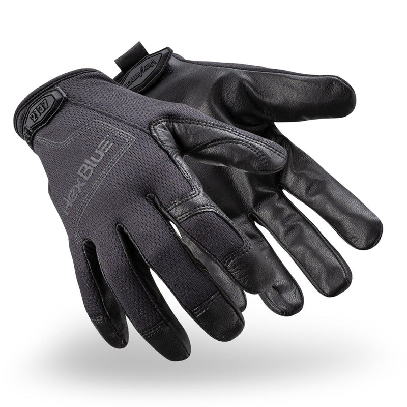 Guantes Tácticos para Registro Piel de Cabra SuperFabric Nivel Corte F — HexArmor HexBlue 2137