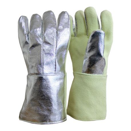 Guantes De Alta Temperatura 14" Aluminizados - Chicago Protective Apparel 234-AKV-KV