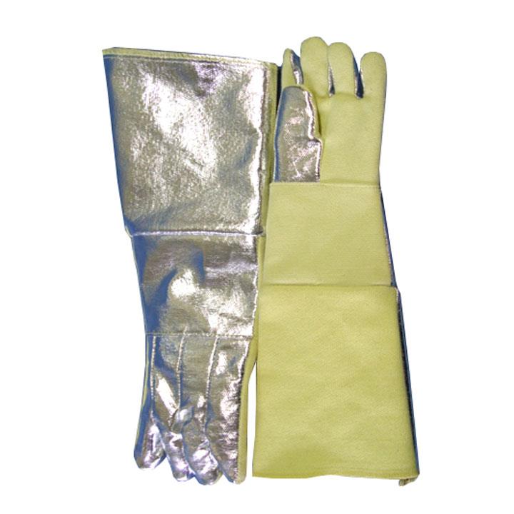 Guantes para Altas Temperaturas 23" Combo Aluminizado y Kevlar — CPA 243-AKV-KV