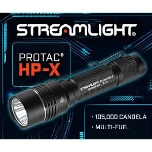 Linterna Streamlight ProTac HP-X USB 105,000 candela - 800 Lúmenes