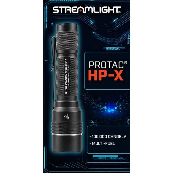 Linterna Streamlight ProTac HP-X USB 105,000 candela - 800 Lúmenes