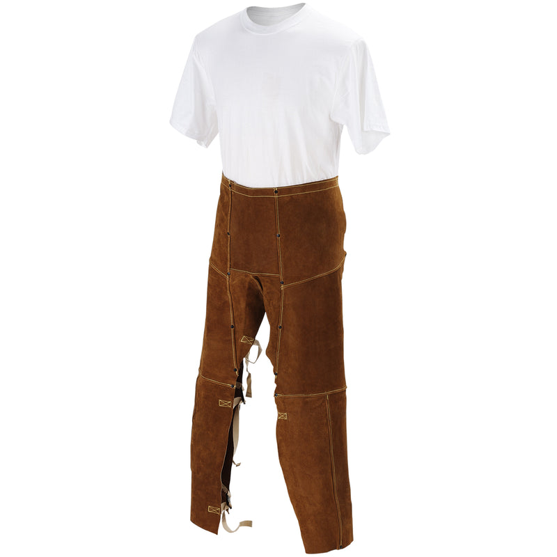 Chaparreras De Carnaza Para Soldador 40" - Black Stallion 40WS