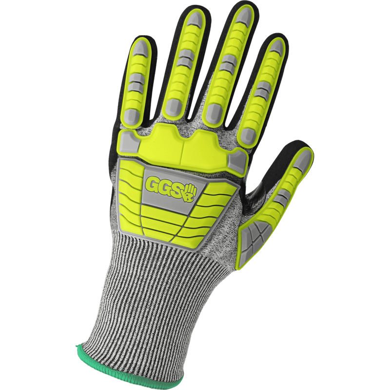 Guantes Anti-Impacto y Anticorte A6 Nitrilo Táctil — Global Glove Vise Gripster C.I.A. CIA186MF