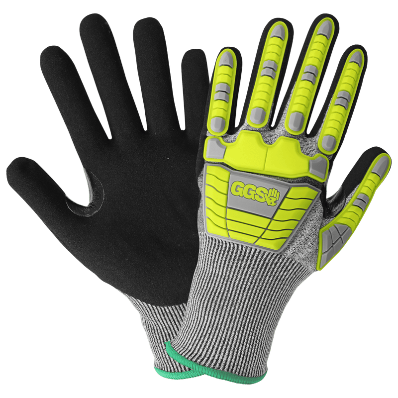 Guantes Anti-Impacto y Anticorte A6 Nitrilo Táctil — Global Glove Vise Gripster C.I.A. CIA186MF