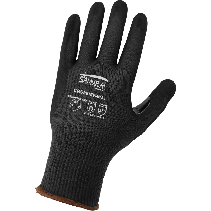 Guantes Resistentes al Corte A3 Nitrilo Global Glove Samurai CR588MF