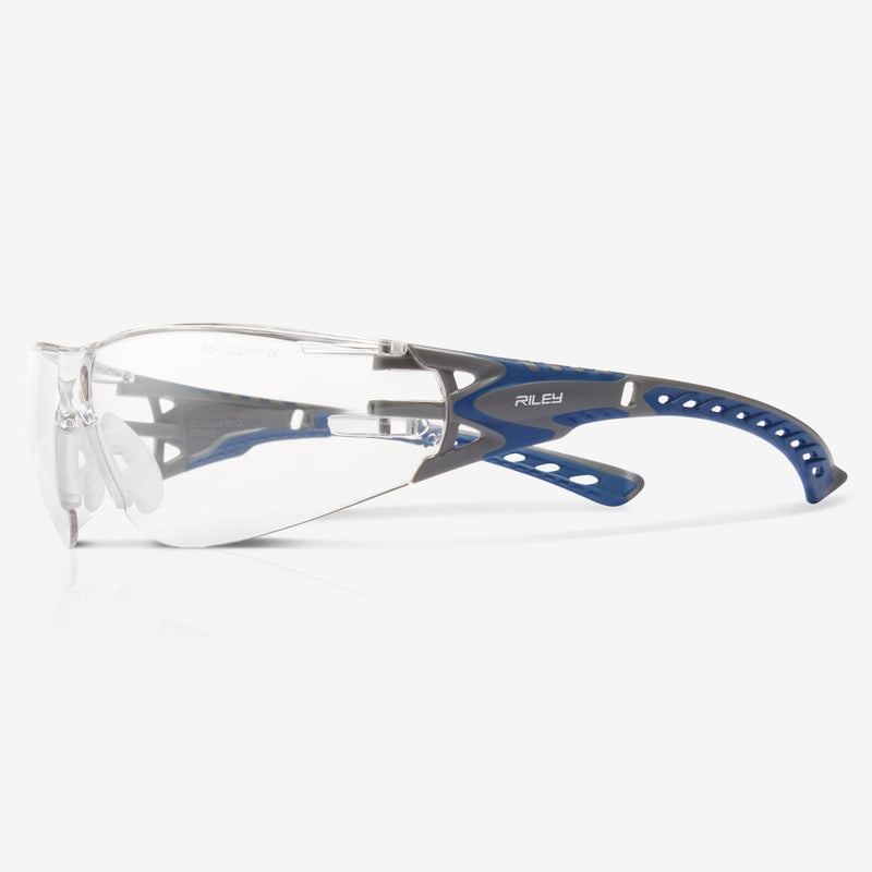 Lentes de Seguridad Policarbonato Antiimpacto Z87+ — Riley Stream Evo