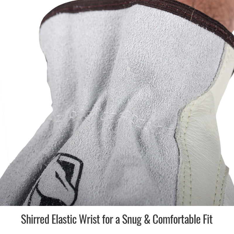 Guantes Tipo Chofer Piel Res Black Stallion 87