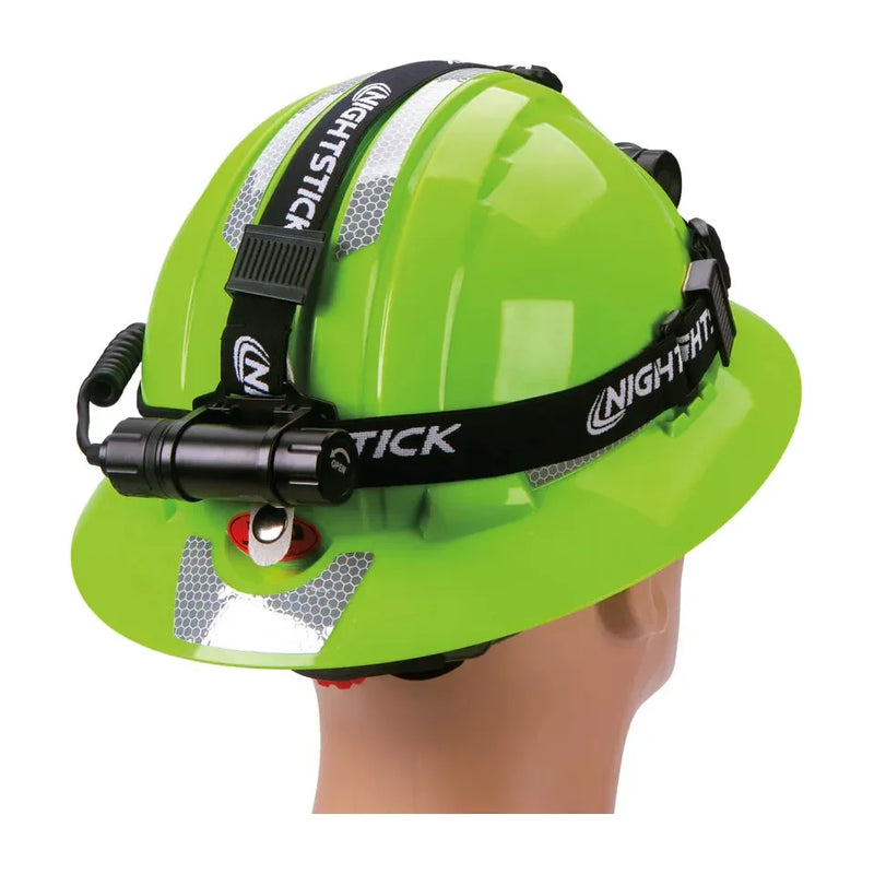 Lámpara Frontal Recargable Nightstick USB-4708B | Haz Ajustable, 1,100 Lúmenes