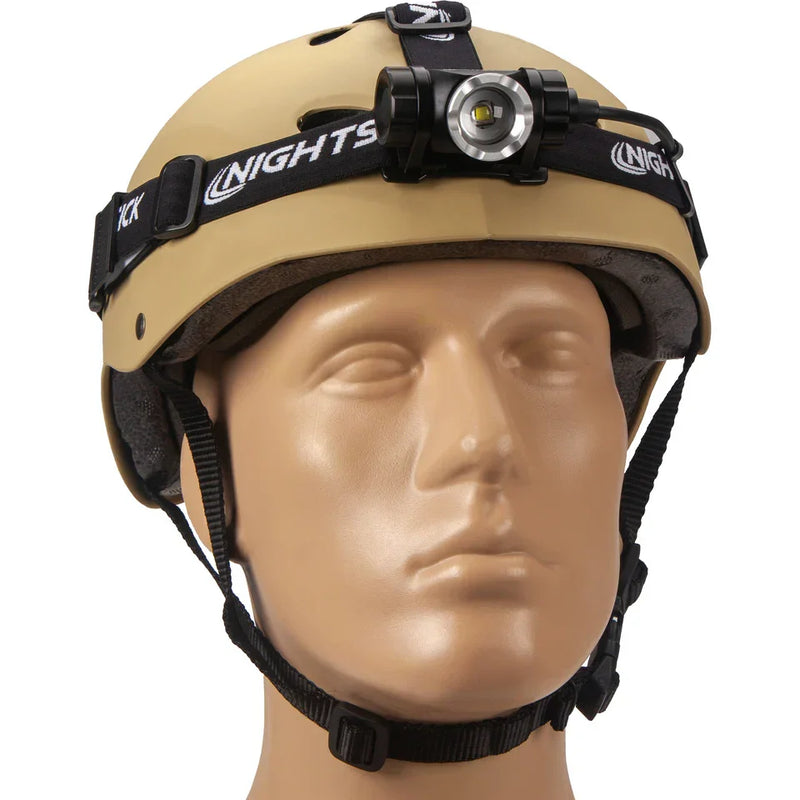 Lámpara Frontal Recargable Nightstick USB-4708B | Haz Ajustable, 1,100 Lúmenes