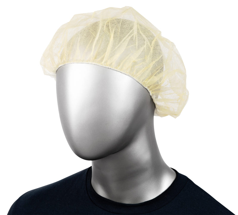 Cofia Blanca de Polipropileno Plana de 24" - AmbiShield - Varios Colores