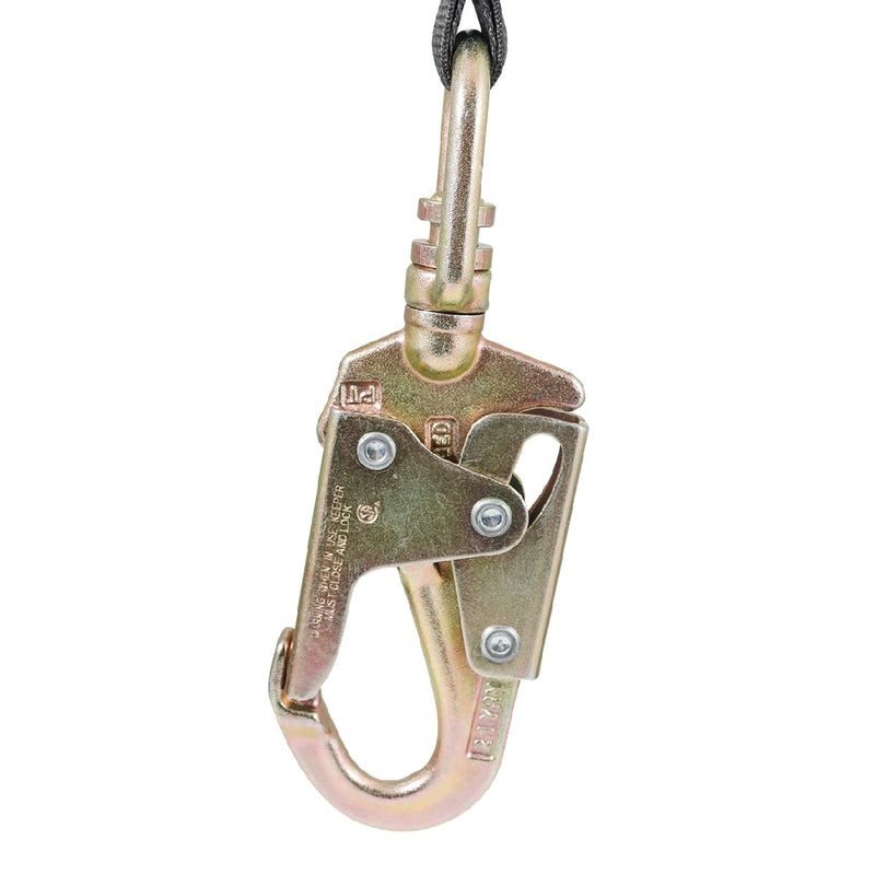 Línea de Vida Autorretráctil 3 metros 140 kg Banda UHMW-PE ANSI Z359.14 — Weston CC-0040-1