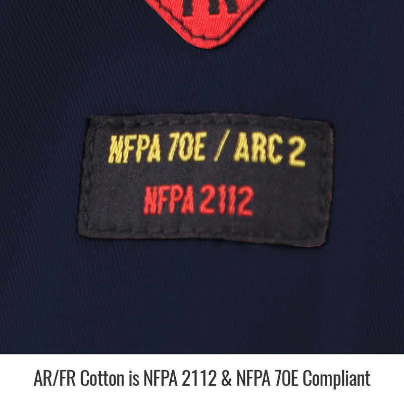 Overol AR/FR de Algodón 7 oz NFPA 2112 — Black Stallion CF2118