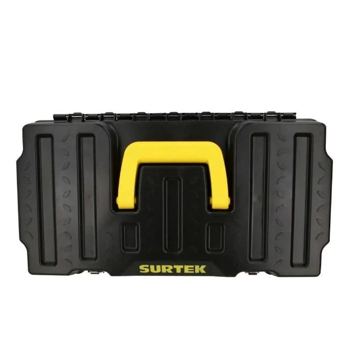 Caja Portaherramientas Plástica 21"x11"x7" con Broches Metálicos - SURTEK CPSC20