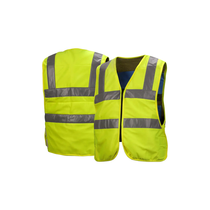 Chaleco Enfriador Pyramex CV20 Alta Visibilidad con Paneles Evaporativos