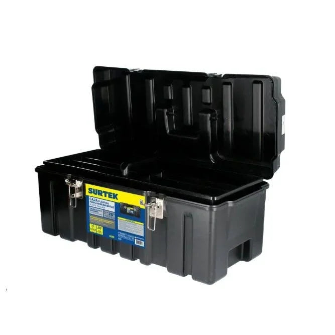 Caja Portaherramientas 26"x10"x10" con Broches Metálicos - SURTEK CPS26