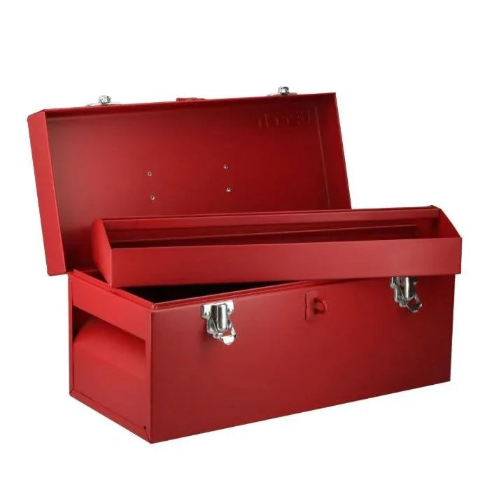 Caja Portaherramientas 16"x7"x7" Metálica con Porta Candado - URREA D3