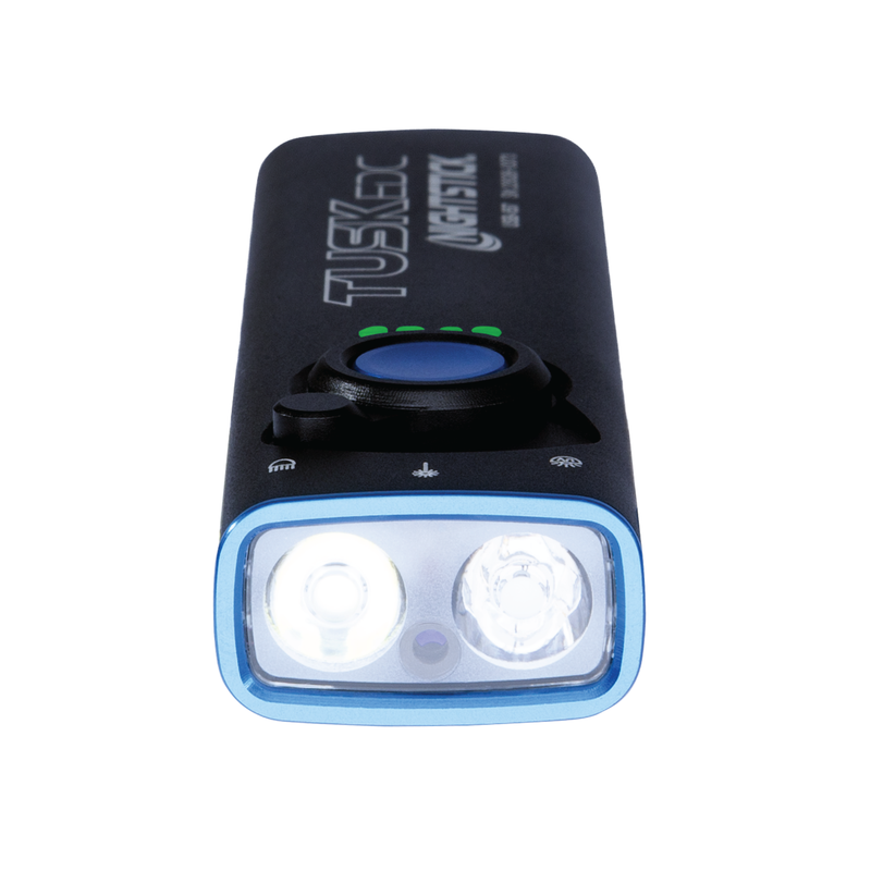 Linterna EDC Recargable USB-C 700 Lúmenes Láser Verde y Luz UV — Nightstick USB-557 TUSK