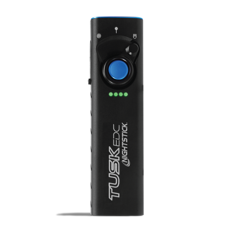 Linterna EDC Recargable USB-C 700 Lúmenes Láser Verde y Luz UV — Nightstick USB-557 TUSK