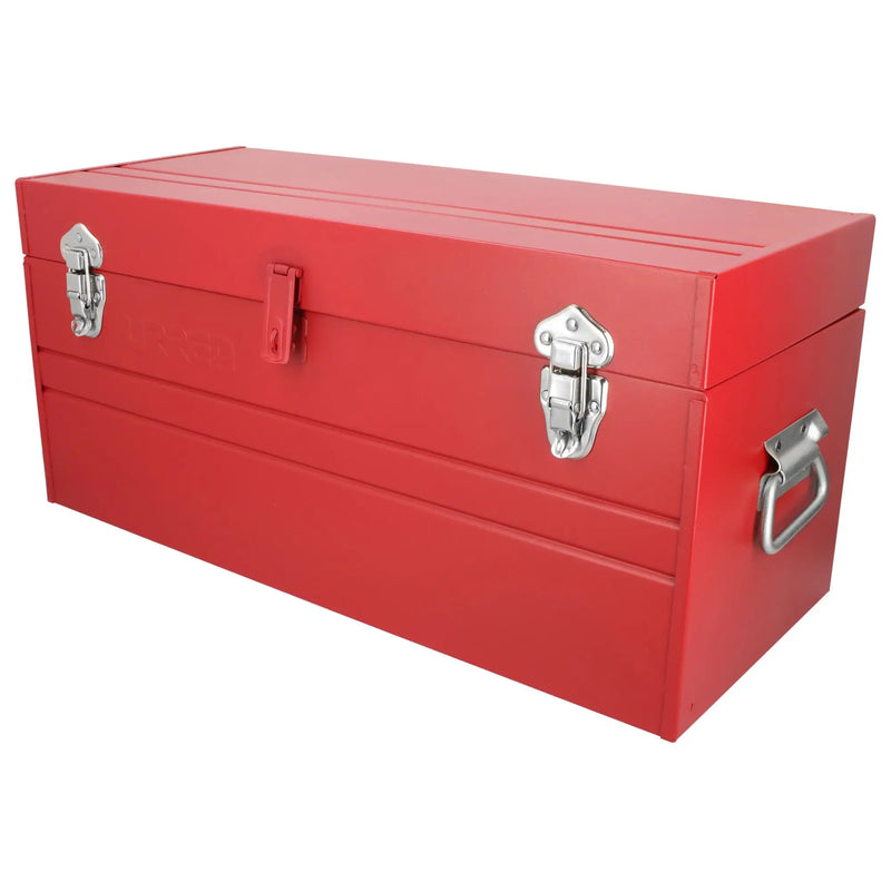 Caja Porta Herramientas 23" x 10" x 11" Metálica con Porta Candado - Urrea D8