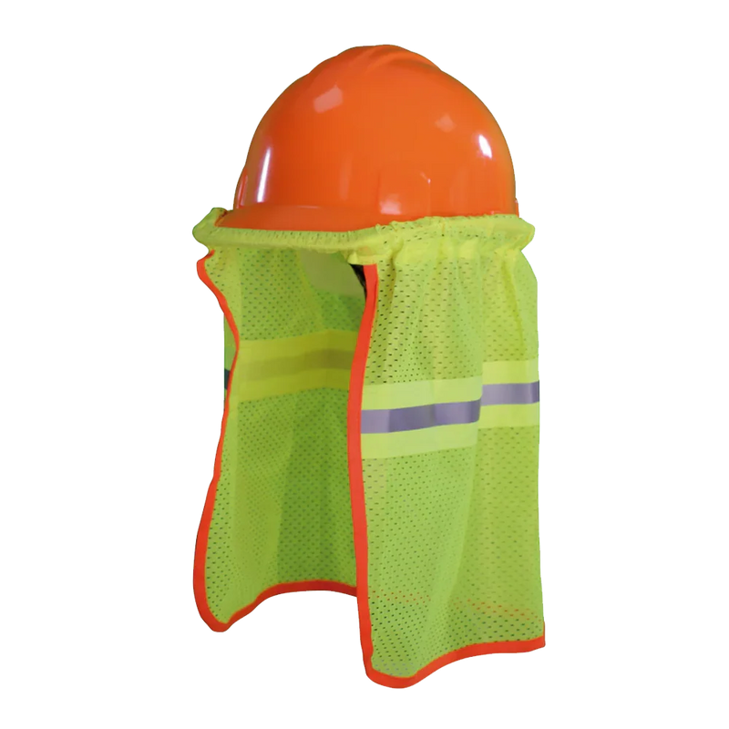 Cubrenuca Alta Visibilidad con Elástico para Casco - JYRSA WW-2001