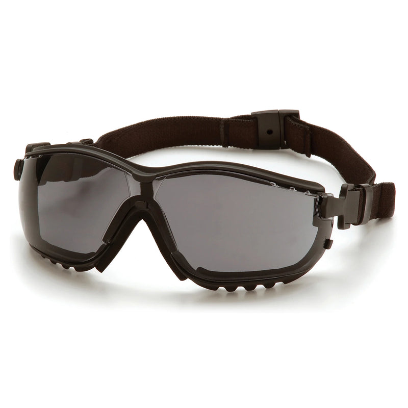 Lentes de Seguridad Convertibles a Goggles V2G Anti Empaño - Pyramex
