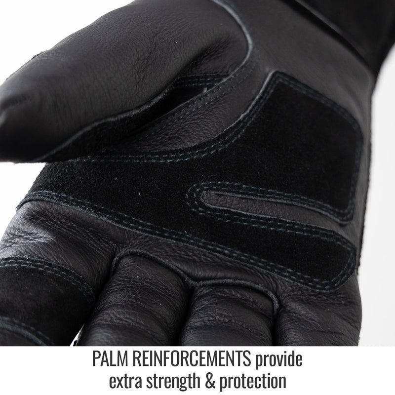Guantes Soldador Black Stallion GS3030-BK Piel de Cerdo