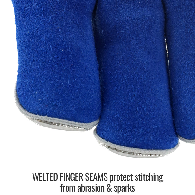 Guantes Para Soldador Black Stallion GS4025-AB Aluminizados 14"