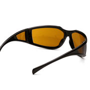 Lentes de Seguridad EXETER Para Tiro - Mica Ambar Anti Empaño - Pyramex SB5133DT - DIBAMEX