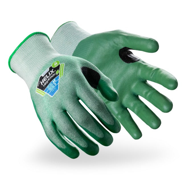 Guantes HexArmor Helix 3050 Resistencia al Corte A6 con Palma Nitrilo PrimeSoft
