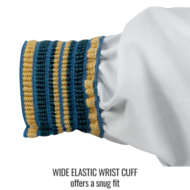 Mangas para Soldador Piel de Cabra y Algodón FR - Black Stallion HG-19S