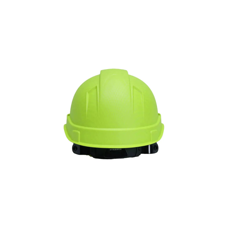 Casco de Seguridad RIDGELINE Patrón Verde Alta Visibilidad Grafito  - Pyramex HP44124