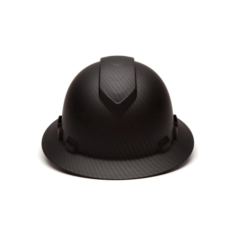 Casco de Seguridad RIDGELINE Ala Ancha Negro Grafito Ventilado - Pyramex HP54117V