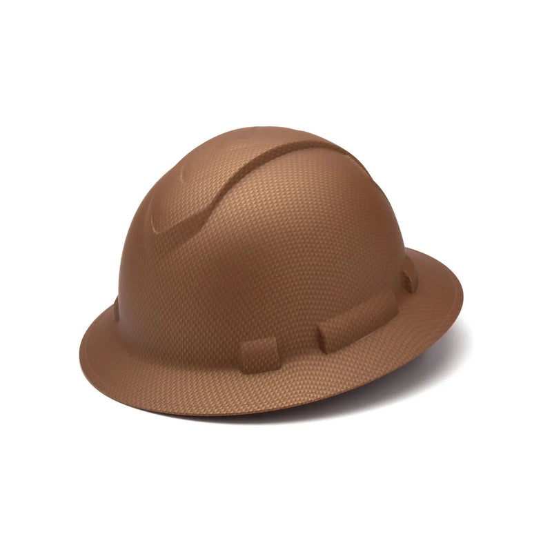 Casco de Seguridad RIDGELINE Ala Ancha Patrón Cobre - Pyramex HP54118