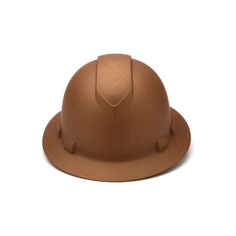Casco de Seguridad RIDGELINE Ala Ancha Patrón Cobre - Pyramex HP54118