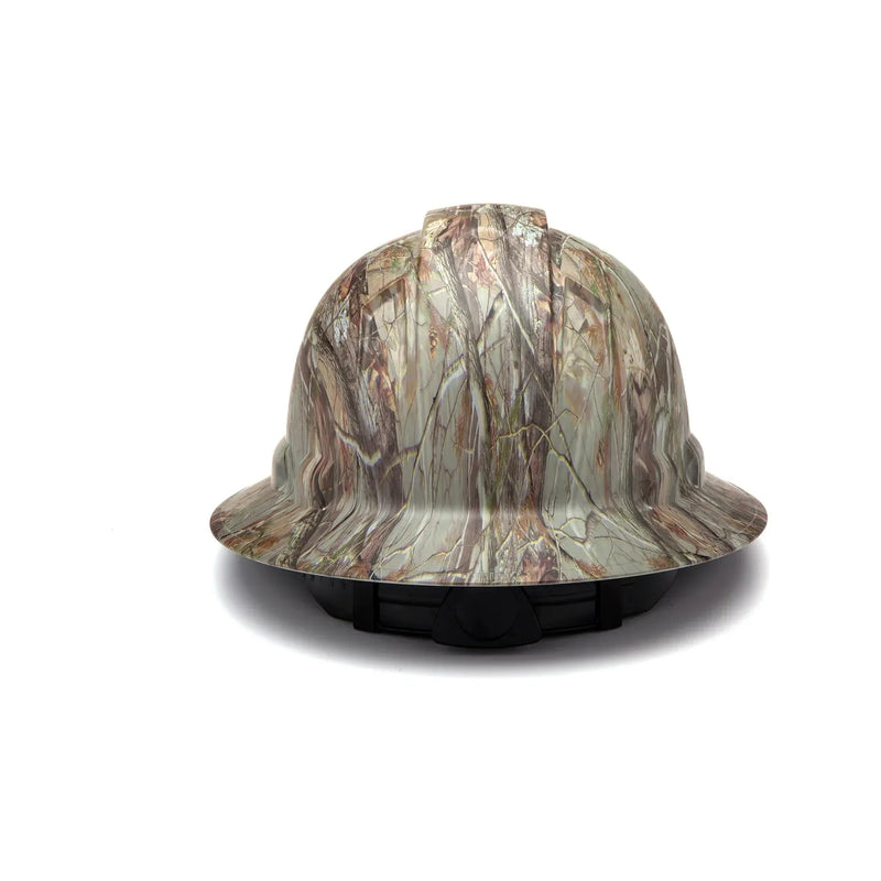 Casco de Seguridad RIDGELINE Ala Ancha Camuflaje Camo - Pyramex HP54119