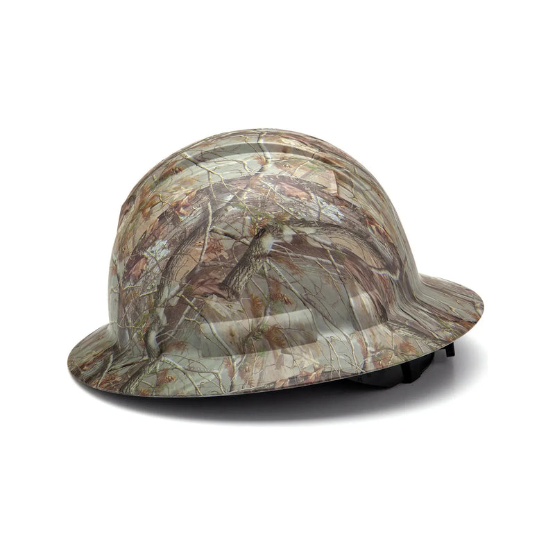 Casco de Seguridad RIDGELINE Ala Ancha Camuflaje Camo - Pyramex HP54119