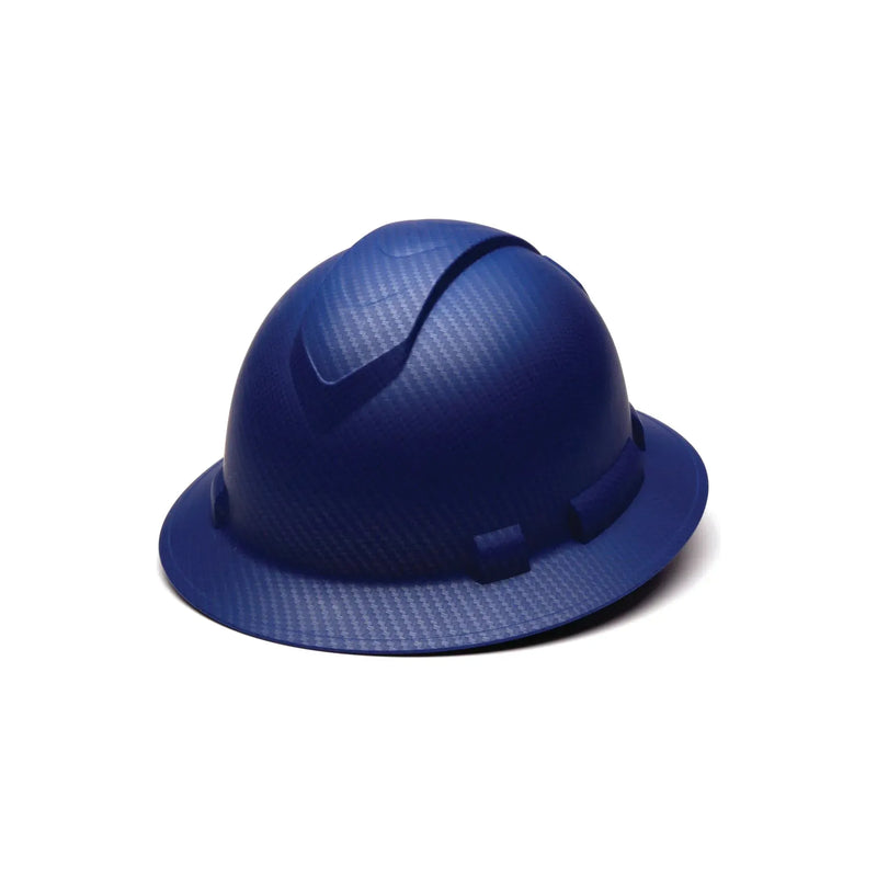 Casco de Seguridad RIDGELINE Ala Ancha Azul Grafito Mate- Pyramex HP54122